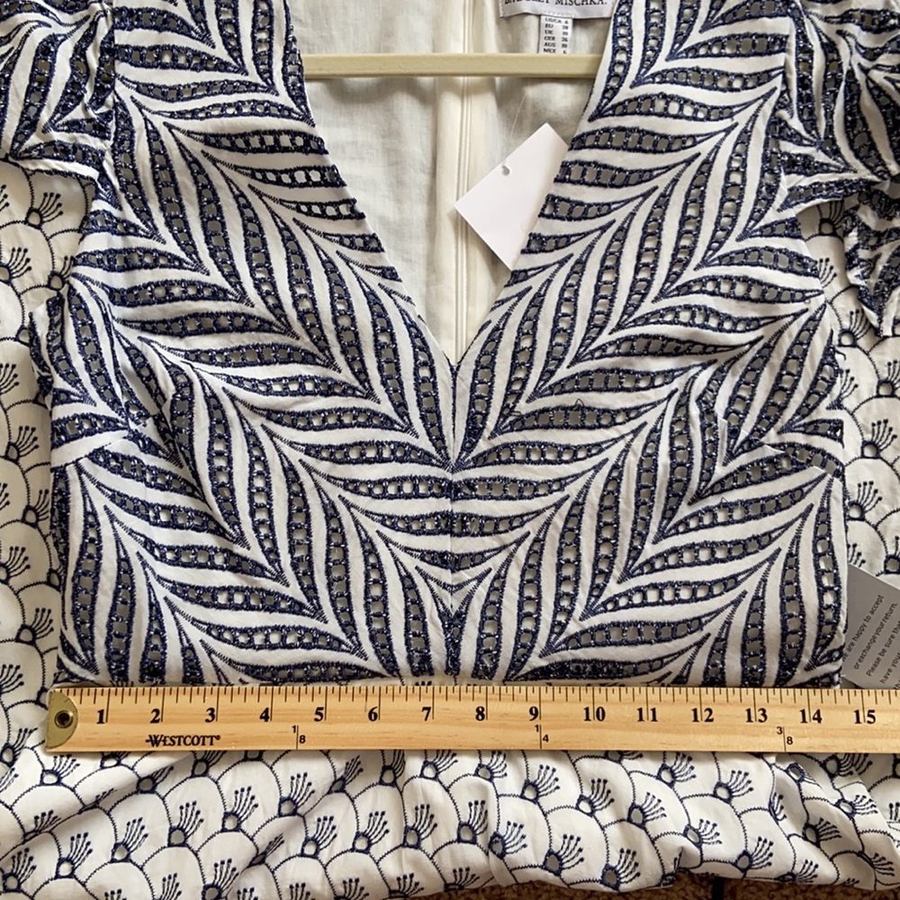 NWT Eyelet Fit & Flare Dress - Picture 10 of 10